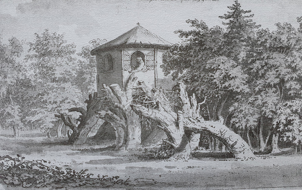 Illustration of a Hermitage